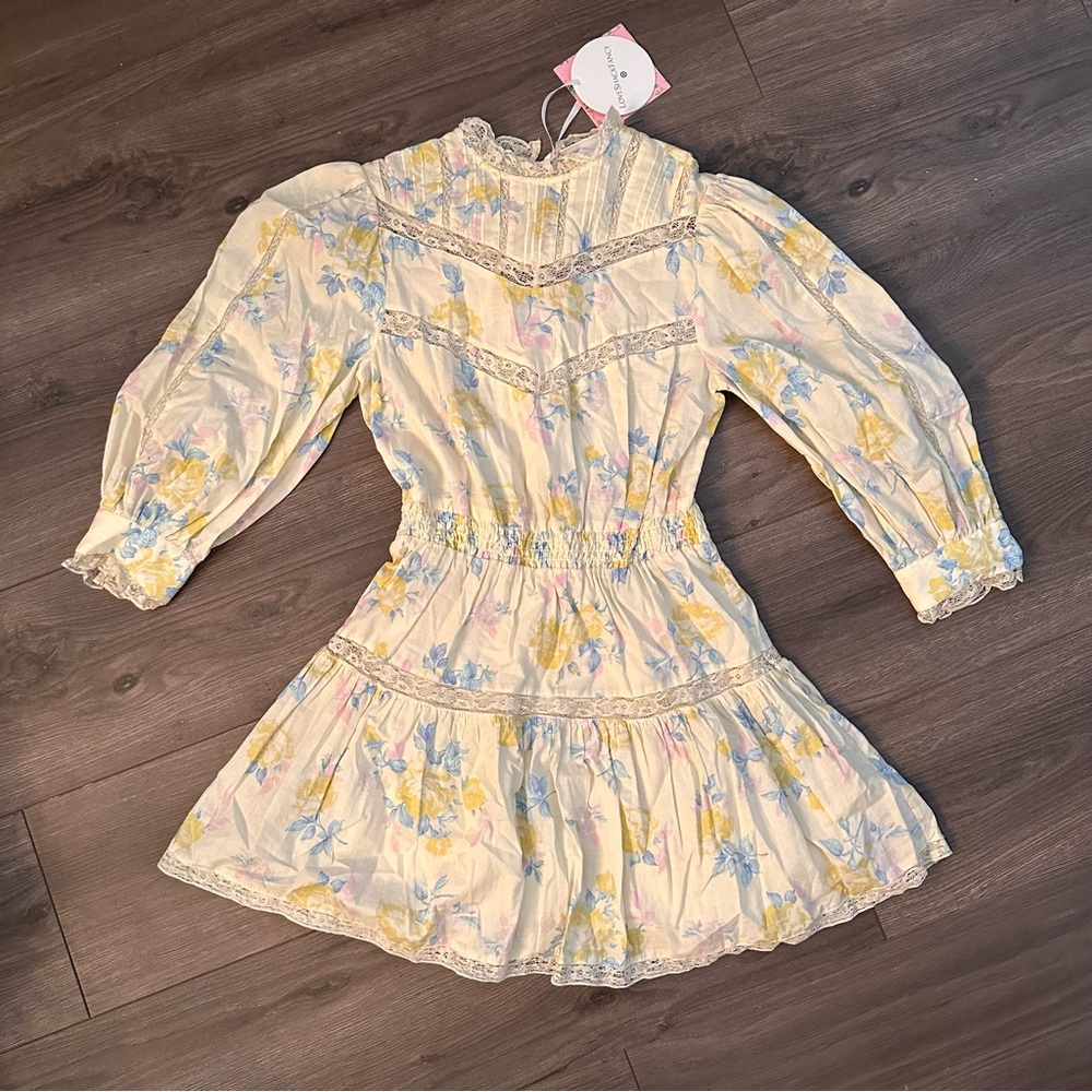 LoveShackFancy x Target Mini Floral Dress